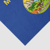 De vlag van Montana Tissuepapier (Detail)