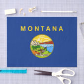 De vlag van Montana Tissuepapier (Craft)