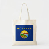 De vlag van Montana Tote Bag (Voorkant)