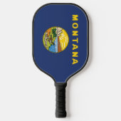 De vlag van Montana, Verenigde Staten van Amerika Pickleball Paddle (Voorkant)
