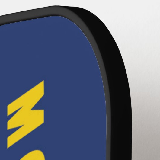 De vlag van Montana, Verenigde Staten van Amerika Pickleball Paddle (Links Detail)