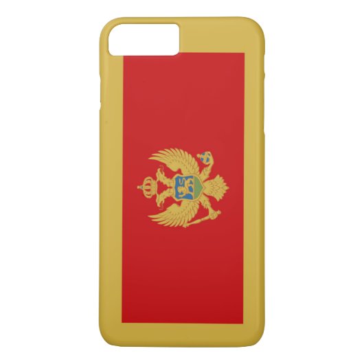 De vlag van Montenegro Case-Mate iPhone Case (Achterkant)