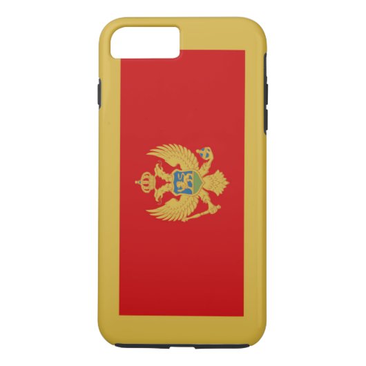 De vlag van Montenegro Case-Mate iPhone Case (Achterkant)