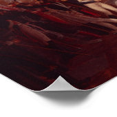 De vlag van Montenetto en Cossaria Poster (Hoek)