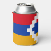 De vlag van Nagorno-Karabach Blikjeskoeler (Blikje Achterkant)
