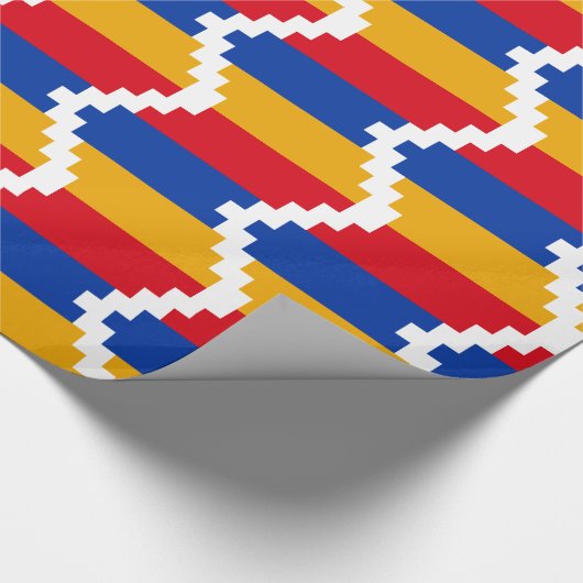 De vlag van Nagorno-Karabach Cadeaupapier (Hoek)