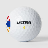 De vlag van Nagorno-Karabach Golfballen (Logo)