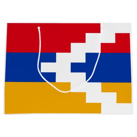 De vlag van Nagorno-Karabach Groot Cadeauzakje (Voorkant)