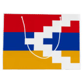 De vlag van Nagorno-Karabach Groot Cadeauzakje (Achterkant)