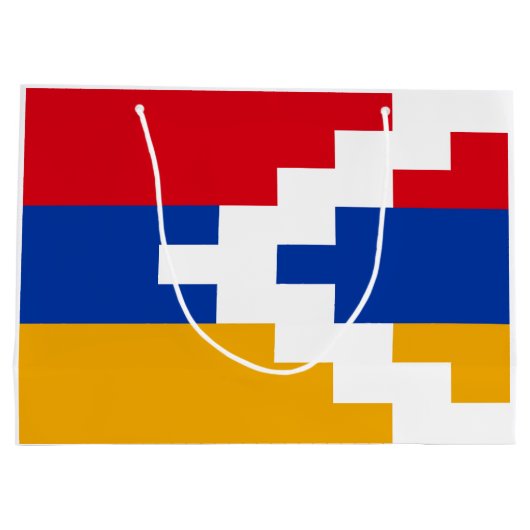 De vlag van Nagorno-Karabach Groot Cadeauzakje (Achterkant)