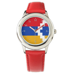 De vlag van Nagorno-Karabach Horloge