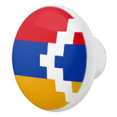 De vlag van Nagorno-Karabach Keramische Knop (Rechts)