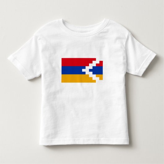 De vlag van Nagorno-Karabach Kinder Shirts (Voorkant)