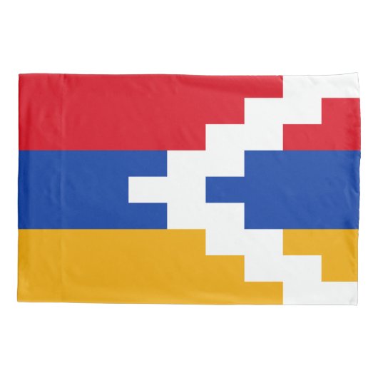 De vlag van Nagorno-Karabach Kussensloop (Achterkant)
