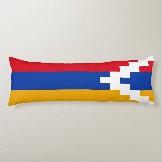 De vlag van Nagorno-Karabach Lichaamskussen (Voorkant)