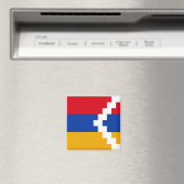 De vlag van Nagorno-Karabach Magneet (Insitu (Vaatwasser))
