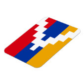 De vlag van Nagorno-Karabach Magneet (Linkerzijde)