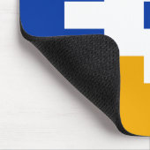 De vlag van Nagorno-Karabach Muismat (Hoek)