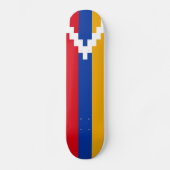 De vlag van Nagorno-Karabach Persoonlijk Skateboard (Voorkant)