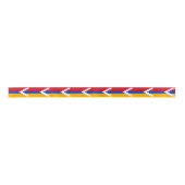 De vlag van Nagorno-Karabach Satijnen Lint (Voorkant)
