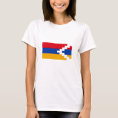 De vlag van Nagorno-Karabach T-shirt (Voorkant)