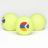 De vlag van Nagorno-Karabach Tennisballen (Multi)