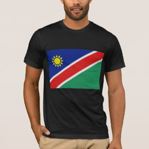 De vlag van Namibië T-shirt