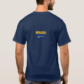De vlag van Nauru is de vlag van Nauru T-shirt (Achterkant)