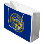 De vlag van Nebraska Groot Cadeauzakje (Voorkant Gekanteld)