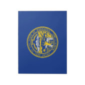 De vlag van Nebraska Notitieblok (Linkerzijde)