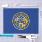 De vlag van Nebraska Tissuepapier (Craft)