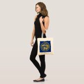 De vlag van Nebraska Tote Bag (Voorkant (model))