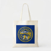 De vlag van Nebraska Tote Bag (Voorkant)