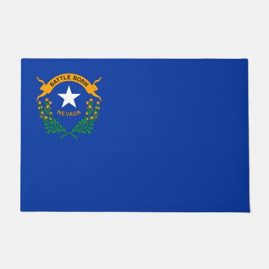 De vlag van Nevada Deurmat (Voorkant)