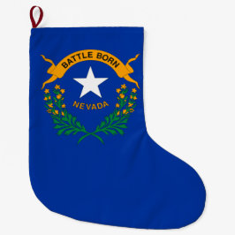 De vlag van Nevada Grote Kerstsok