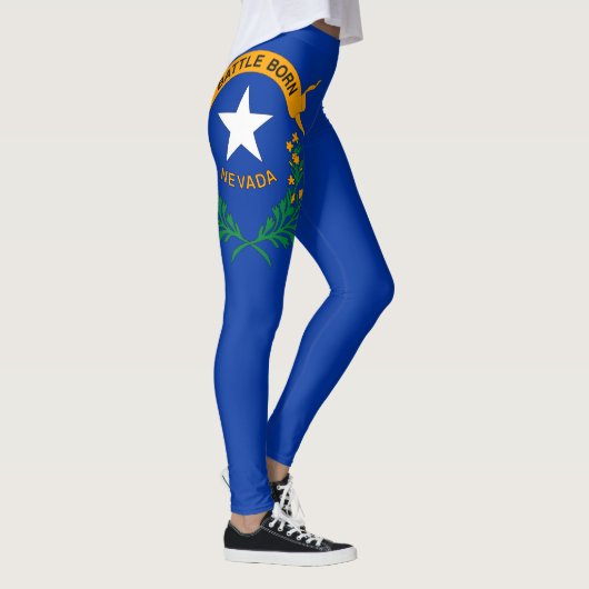 De vlag van Nevada Leggings (Rechts)