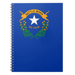 De vlag van Nevada Notitieboek