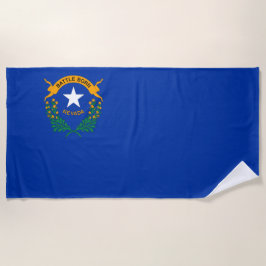 De vlag van Nevada Strandlaken