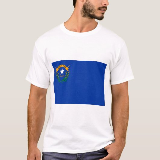 De vlag van Nevada T-Shirt (Voorkant)