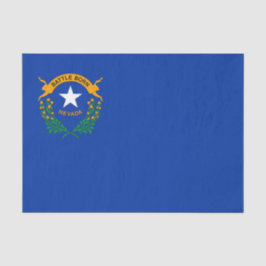 De vlag van Nevada Tissuepapier
