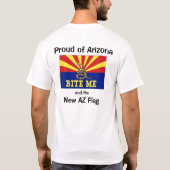 De vlag van New Arizona. T-shirt (Achterkant)