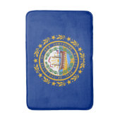 De vlag van New Hampshire Badmat (Voorkant Verticaal)