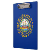De vlag van New Hampshire Klembord (Links)
