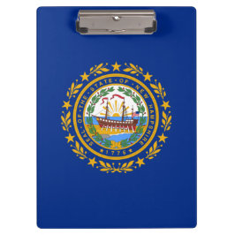 De vlag van New Hampshire Klembord