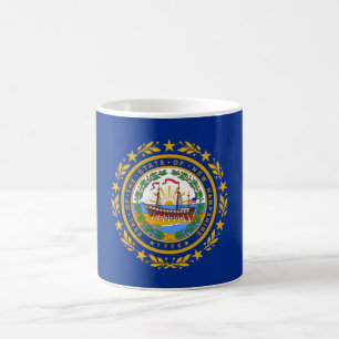 De vlag van New Hampshire Koffiemok
