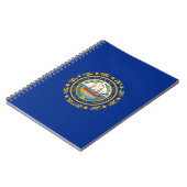 De vlag van New Hampshire Notitieboek (Linkerzijde)