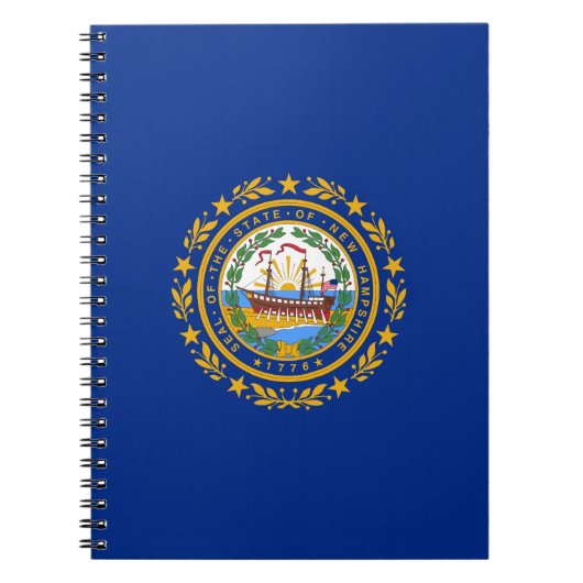 De vlag van New Hampshire Notitieboek (Voorkant)