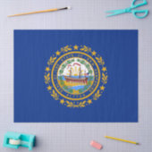 De vlag van New Hampshire Tissuepapier (Craft)