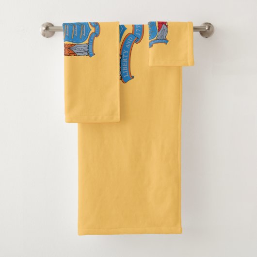 De vlag van New Jersey Bad Handdoek (Insitu)