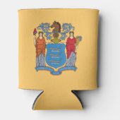 De vlag van New Jersey Blikjeskoeler (Voorkant)